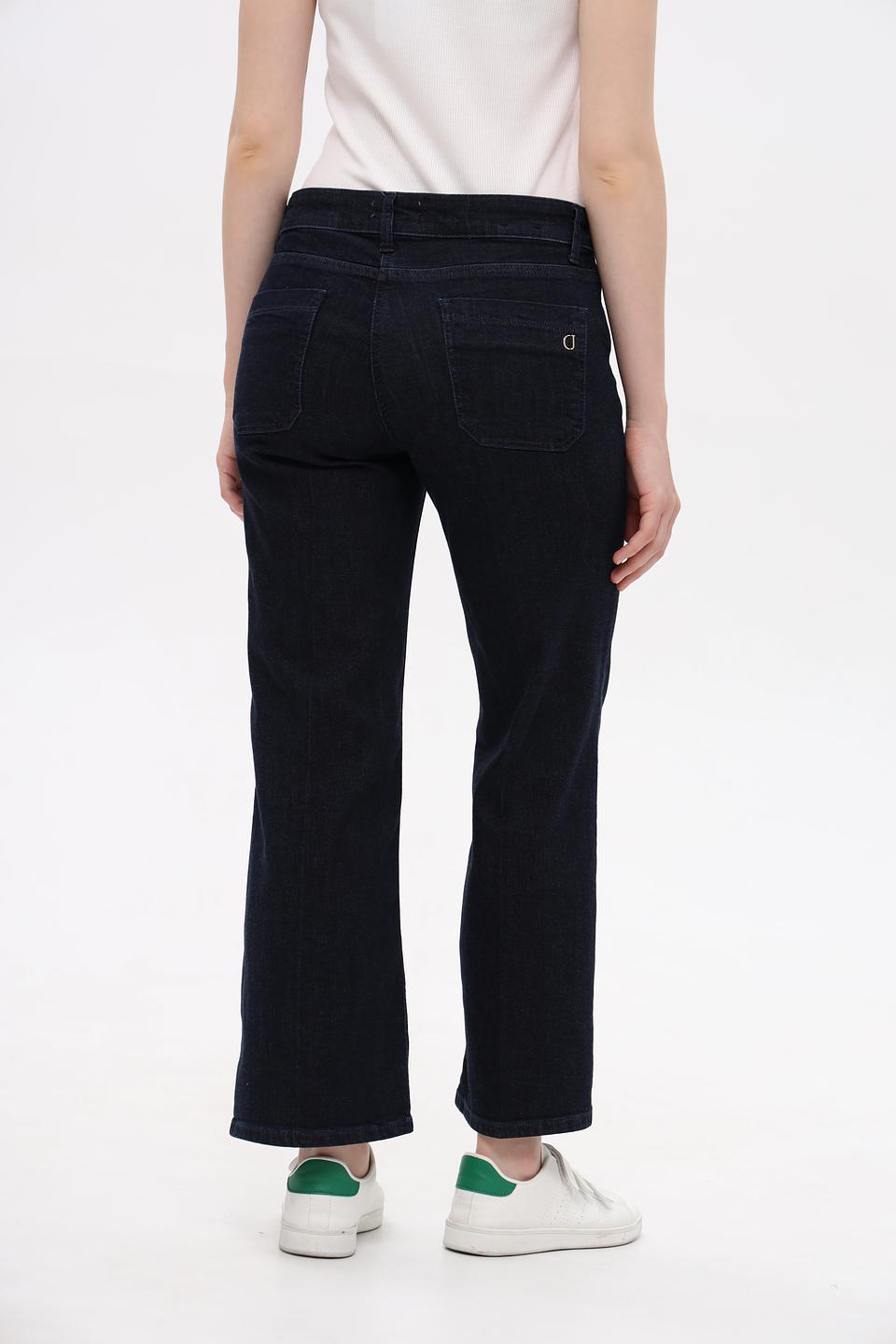 Джинсы Cambio клеш темно-синий