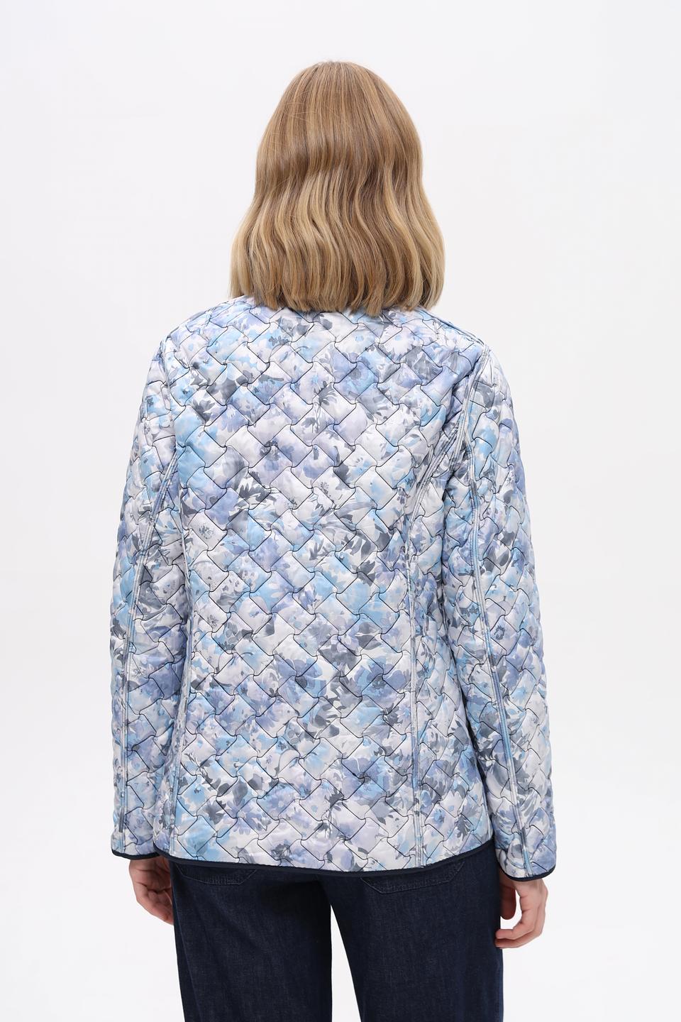 Куртка Lebek стеганая синяя