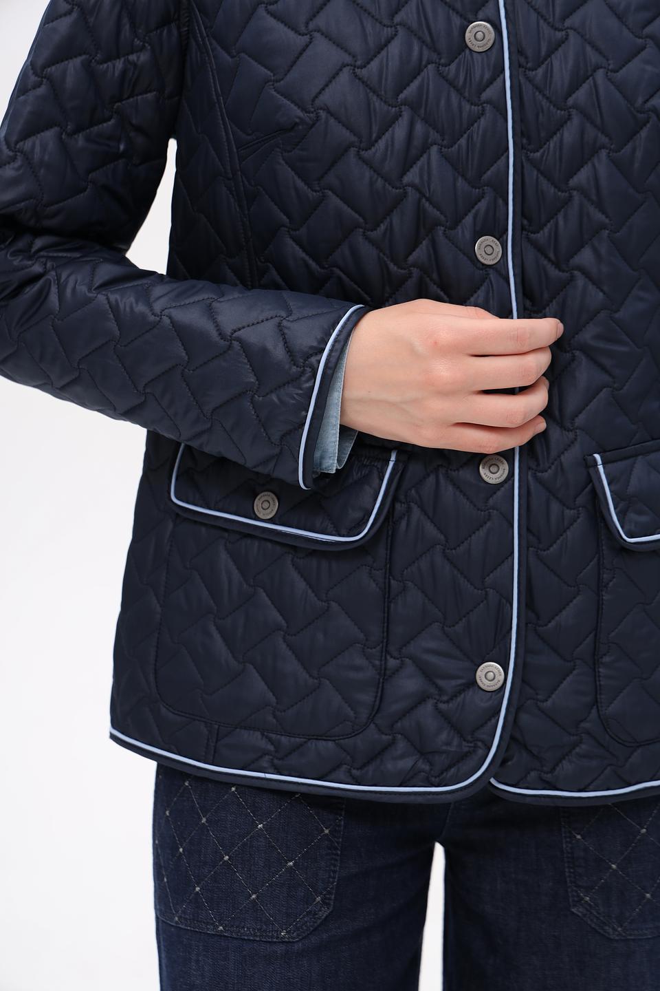 Куртка Lebek стеганая синяя