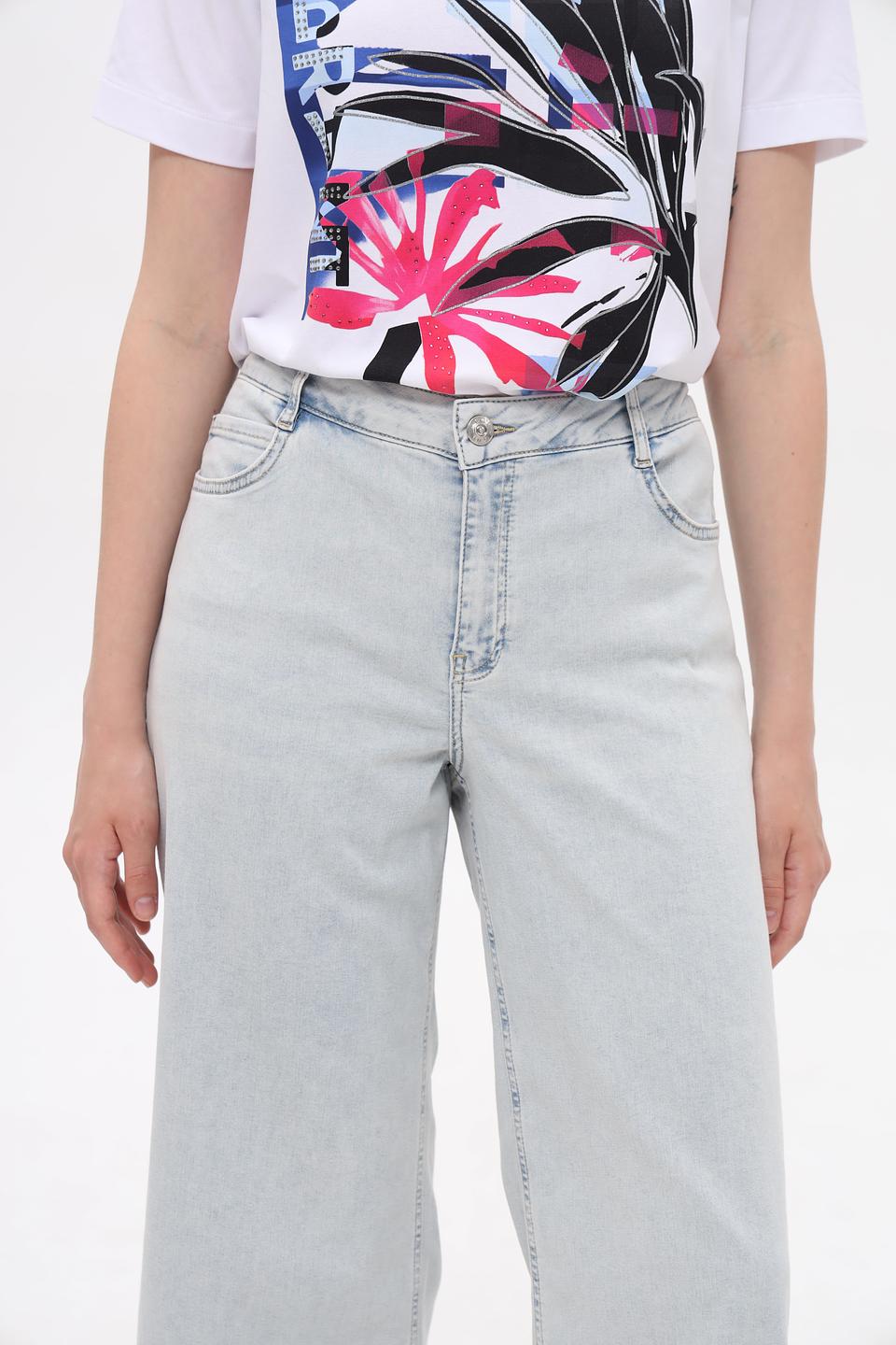 Капри Oui голубые