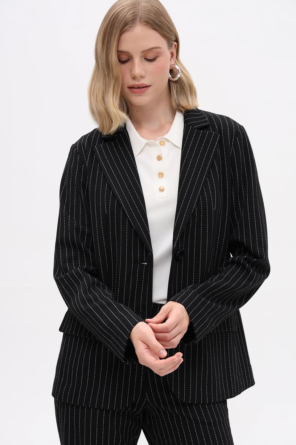 Жакет Just Valeri в полоску