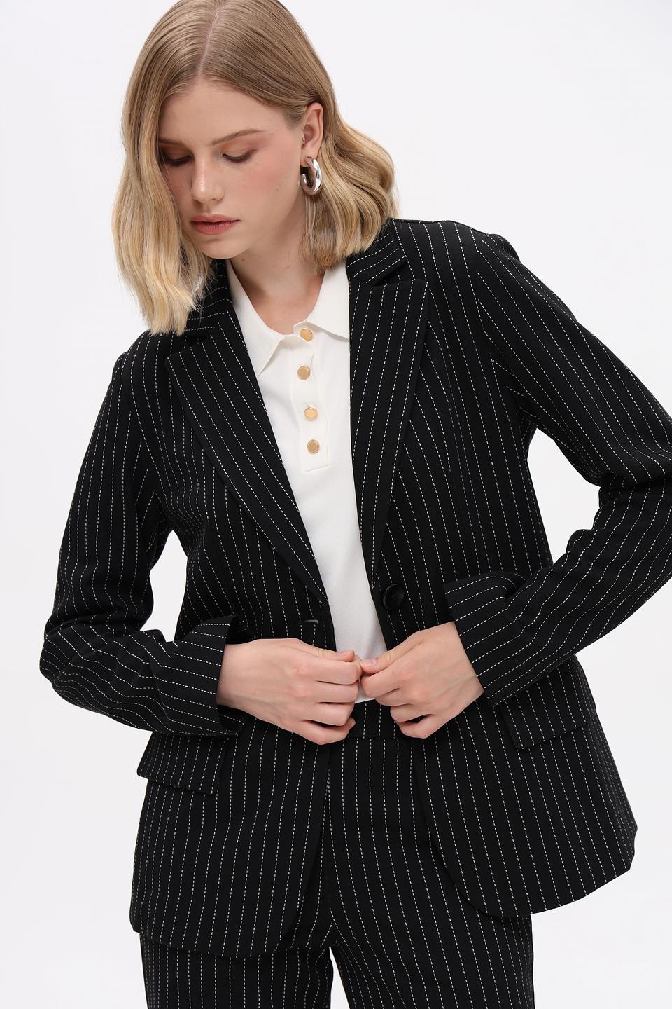 Жакет Just Valeri в полоску