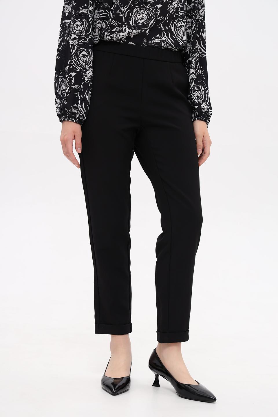 Брюки Pezzo клёш чёрные