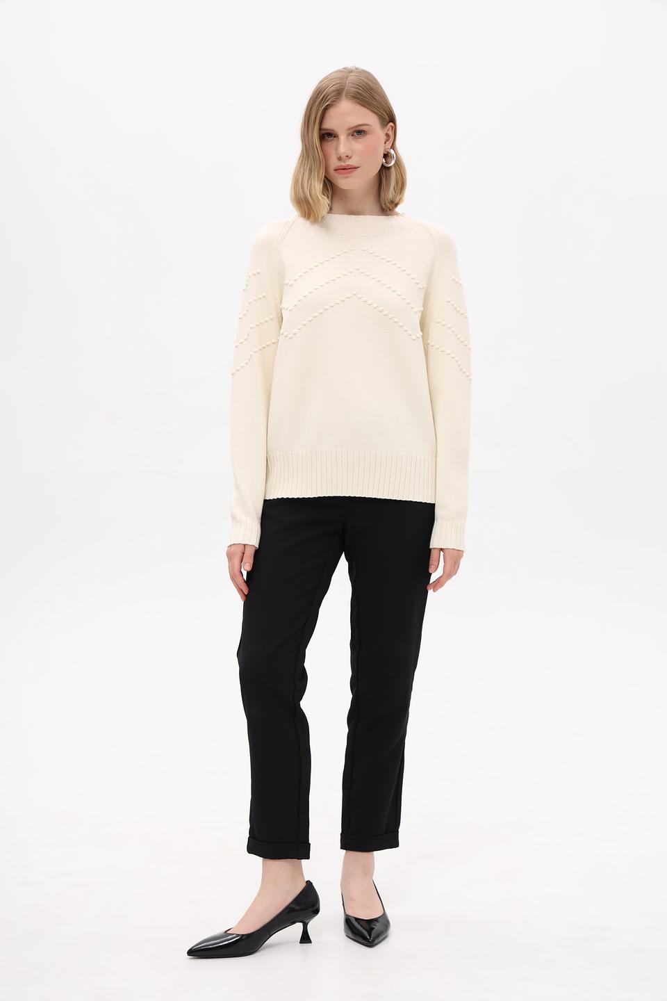 Пуловер Pezzo с узором