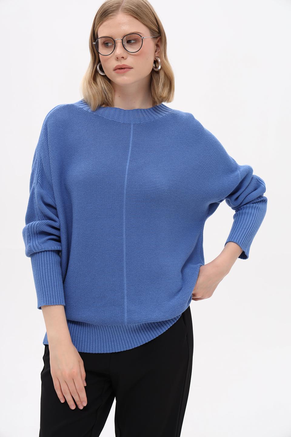 Пуловер Pezzo голубой