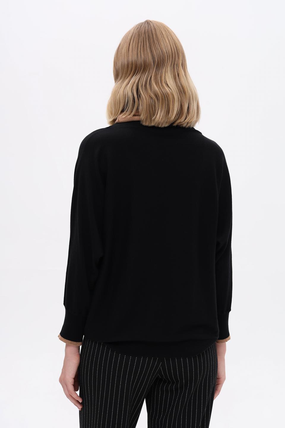 Пуловер Pezzo с отделкой