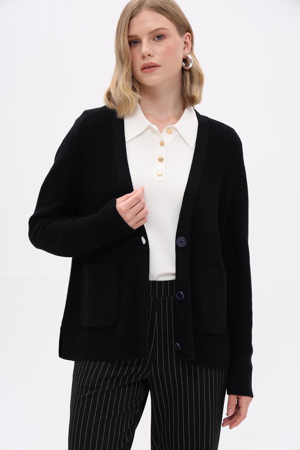 Кардиган Pezzo черный