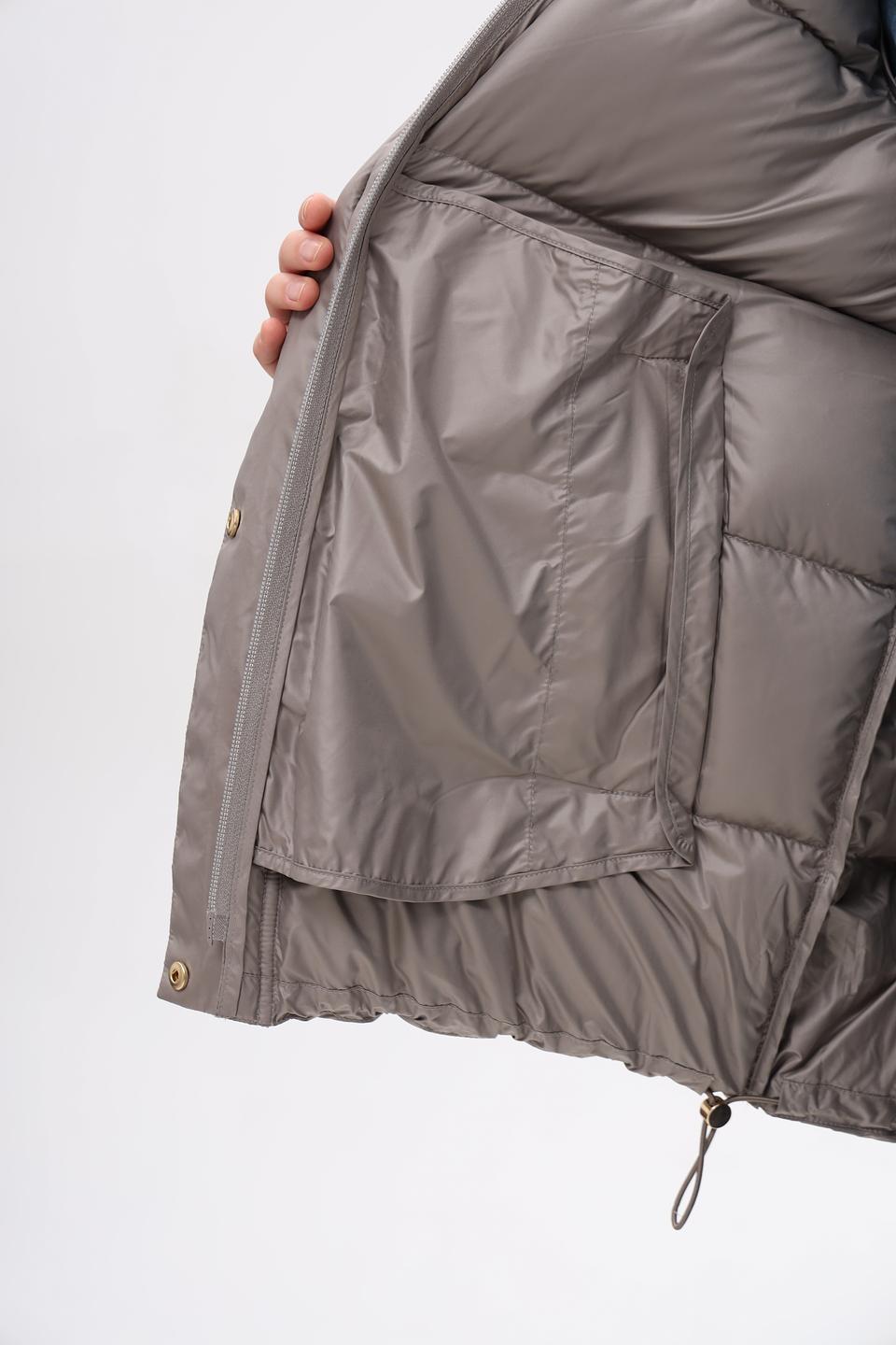 Куртка Pezzo пуховая серая