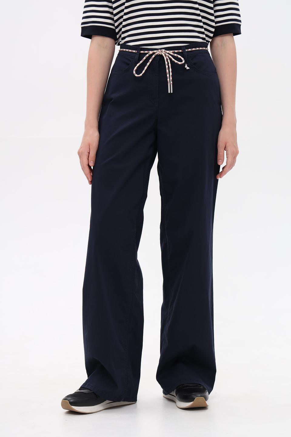 Брюки Ppep. широкие тёмно-синие
