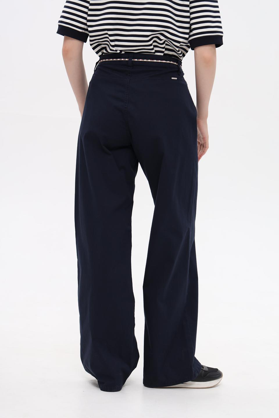 Брюки Ppep. широкие тёмно-синие