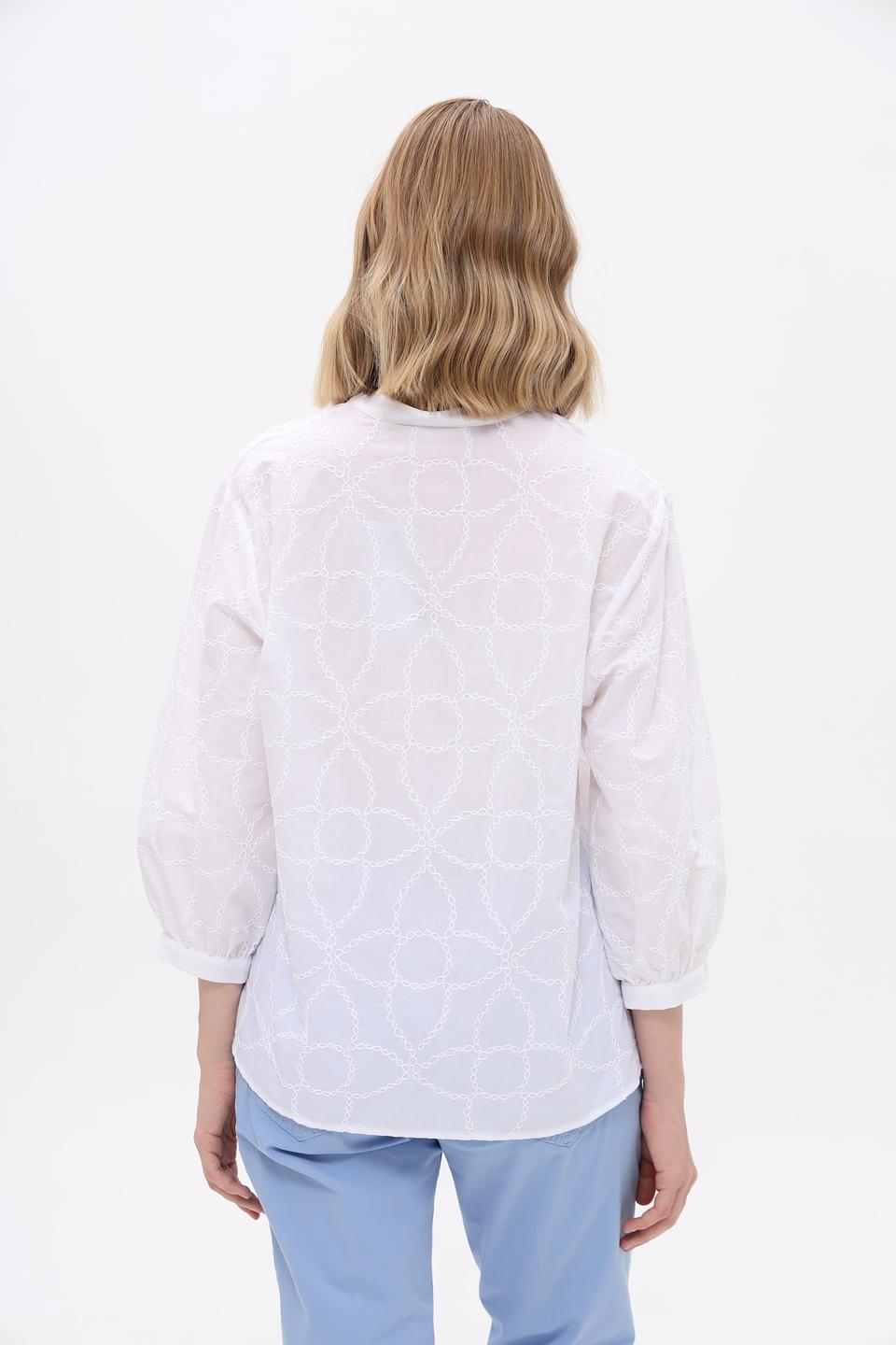 Блуза Bianca с вышивкой