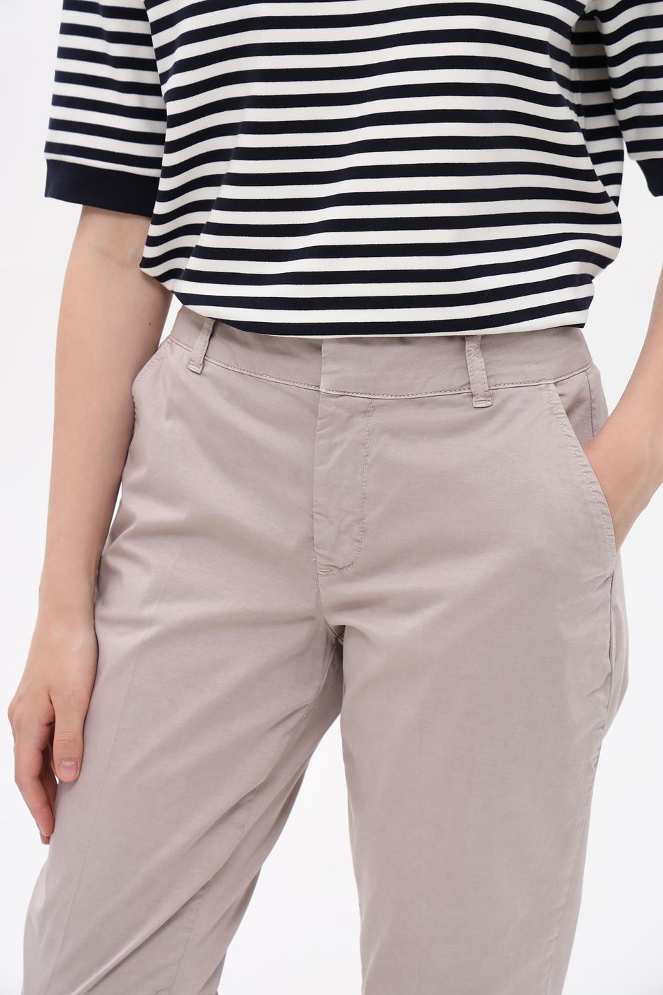 Брюки Monari укороченные бежевые