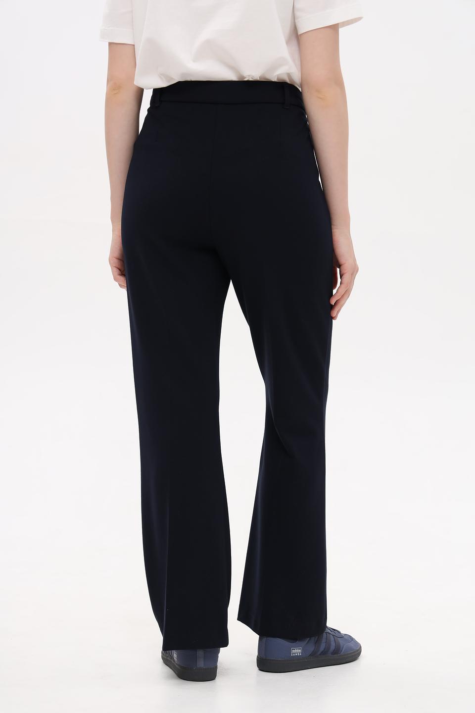 Брюки Frank Walder клёш тёмно-синие