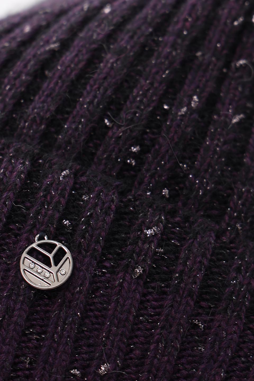 Шапка вязаная Marhatter с логотипом