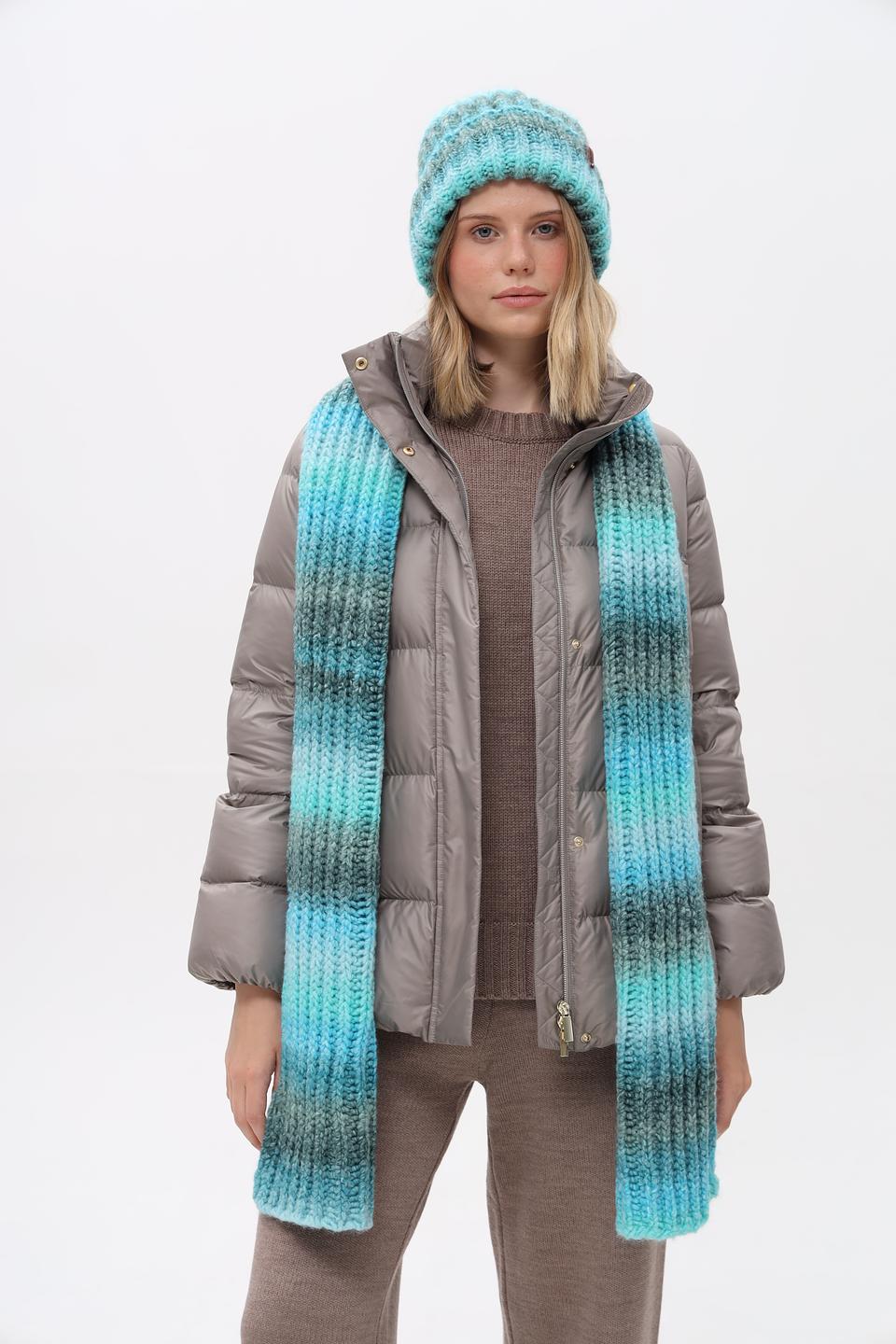 Шарф Marhatter вязаный в клетку