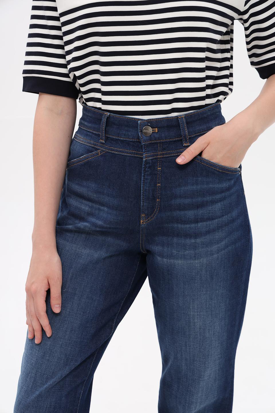 Джинсы Marc Cain прямого кроя синие