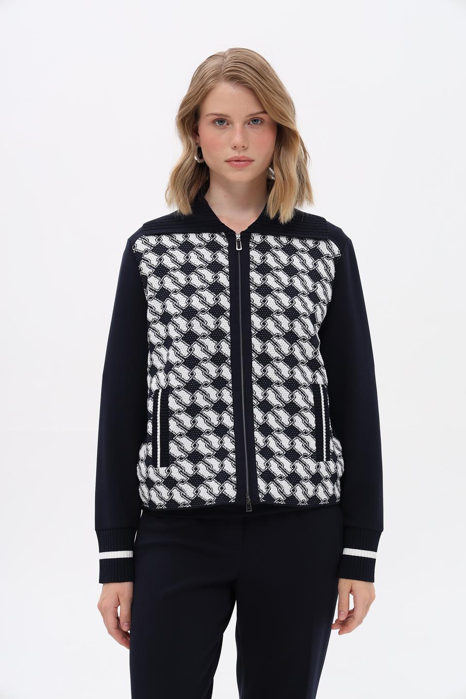 Жакет Marc Cain Sports с принтом