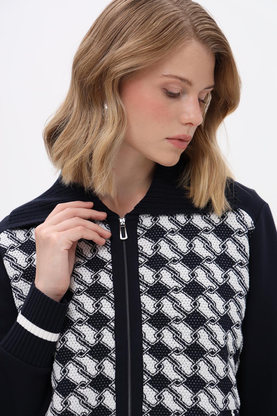 Жакет Marc Cain Sports с принтом