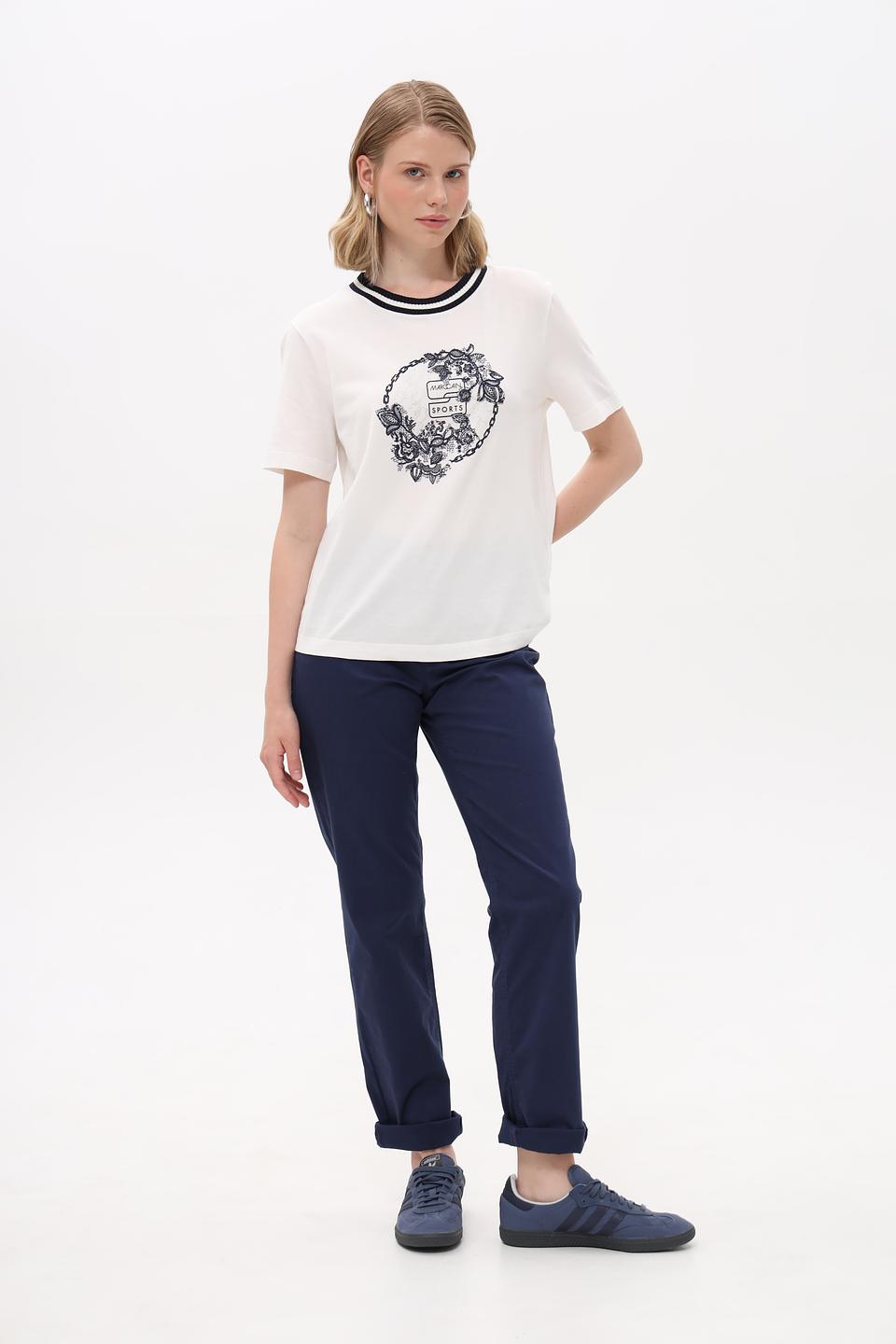 Футболка Marc Cain Sports с принтом