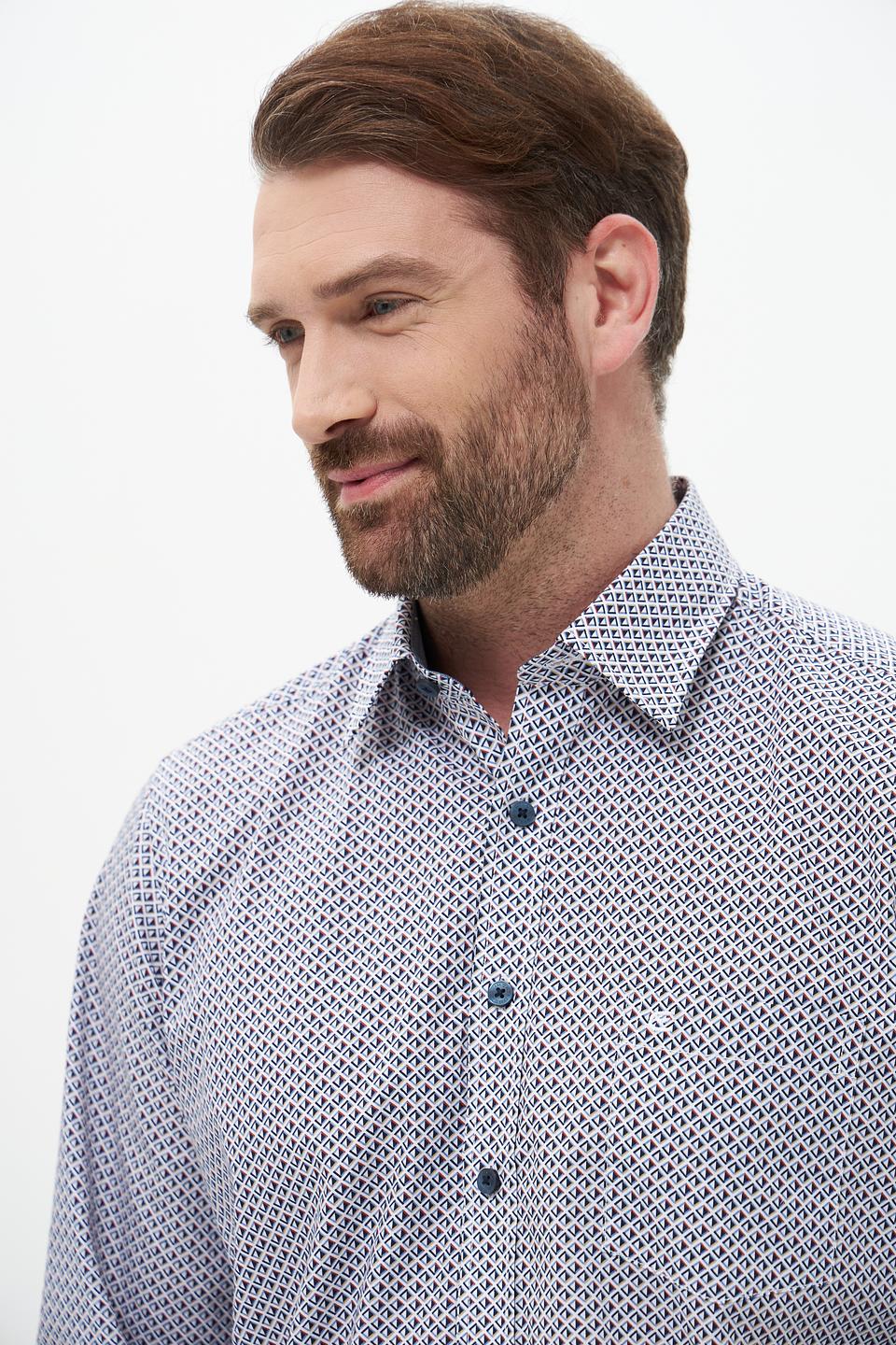 Рубашка Casa Moda с принтом