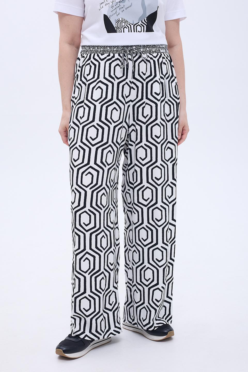 Брюки Gerry Weber с геометрическим принтом