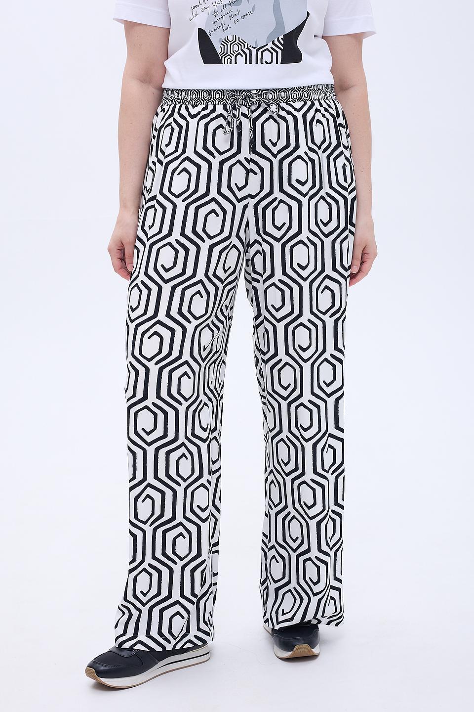 Брюки Gerry Weber с геометрическим принтом
