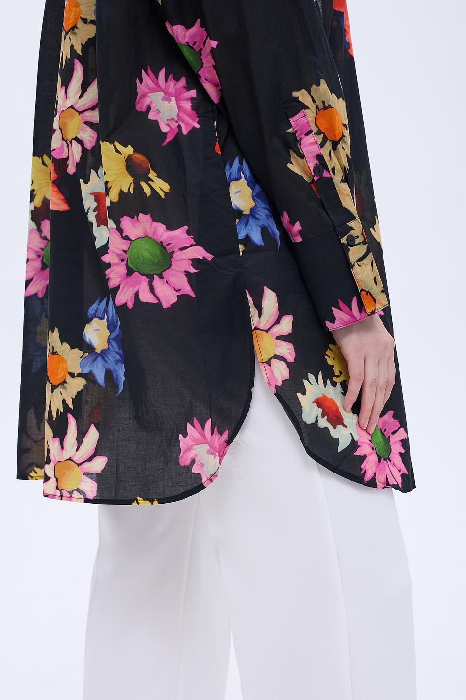Блуза Samoon с цветочным принтом