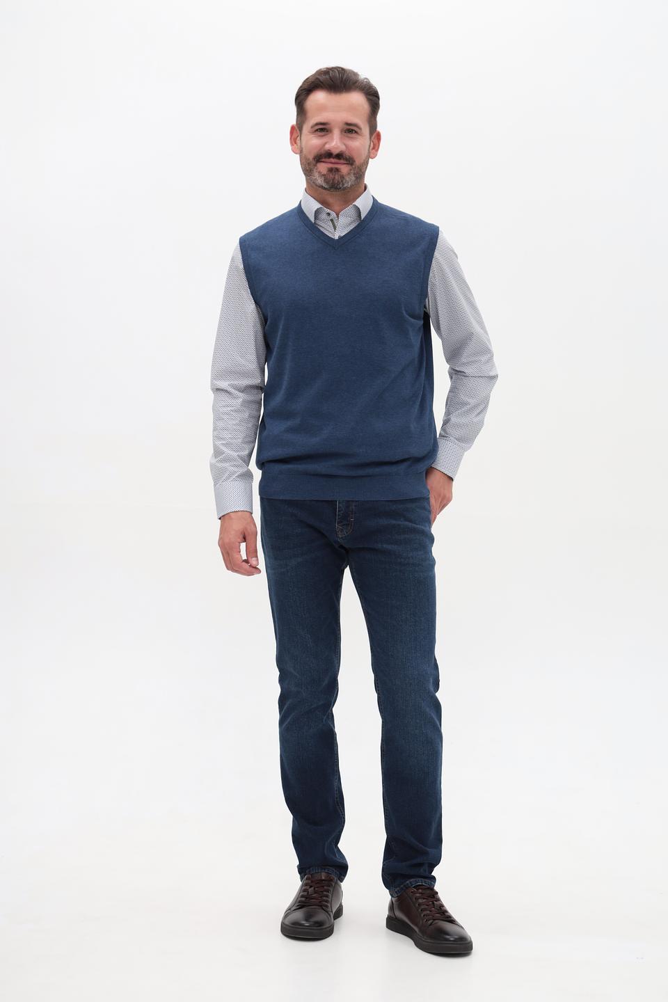 Жилет Casa Moda синий