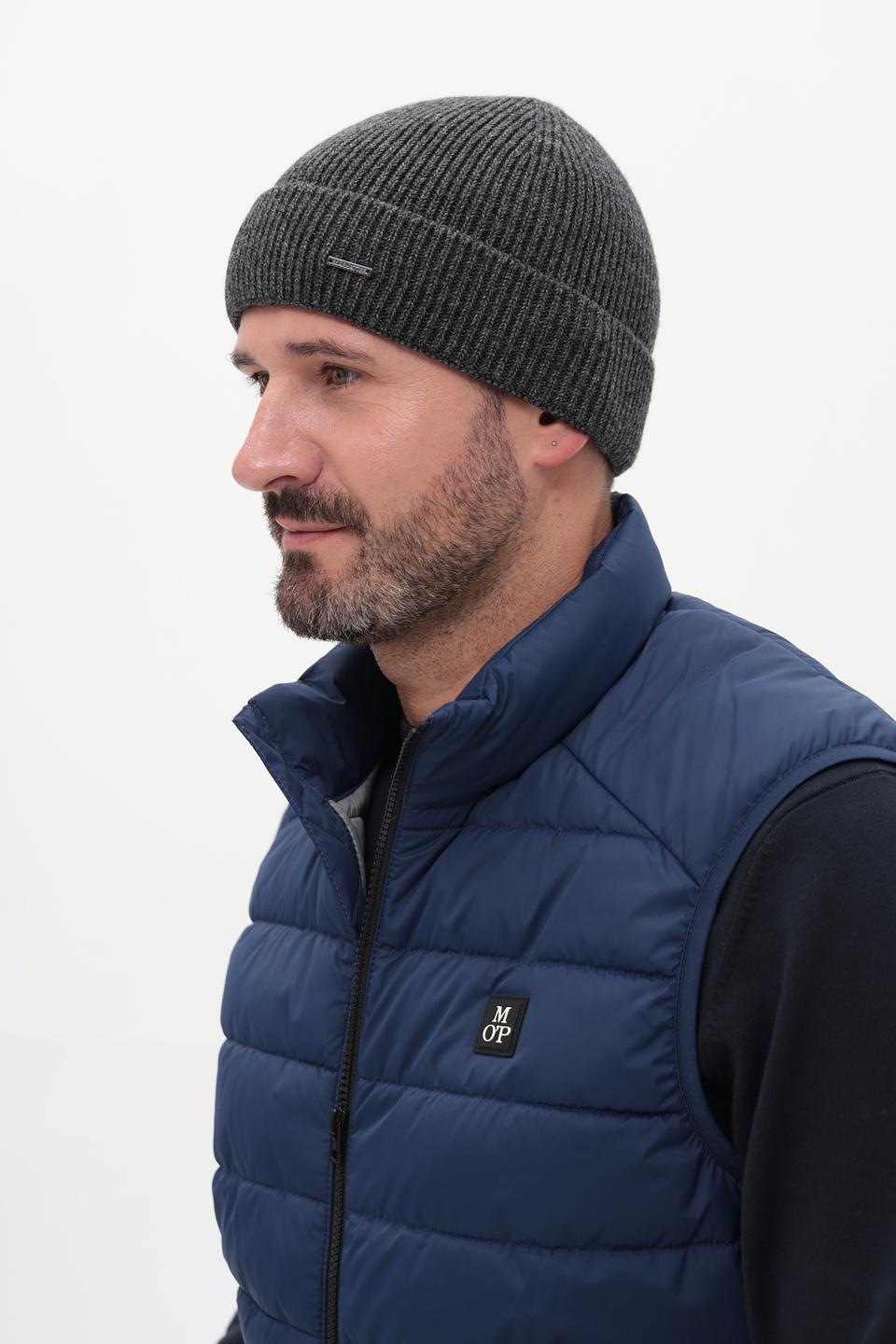 Шапка Marhatter мужская серая