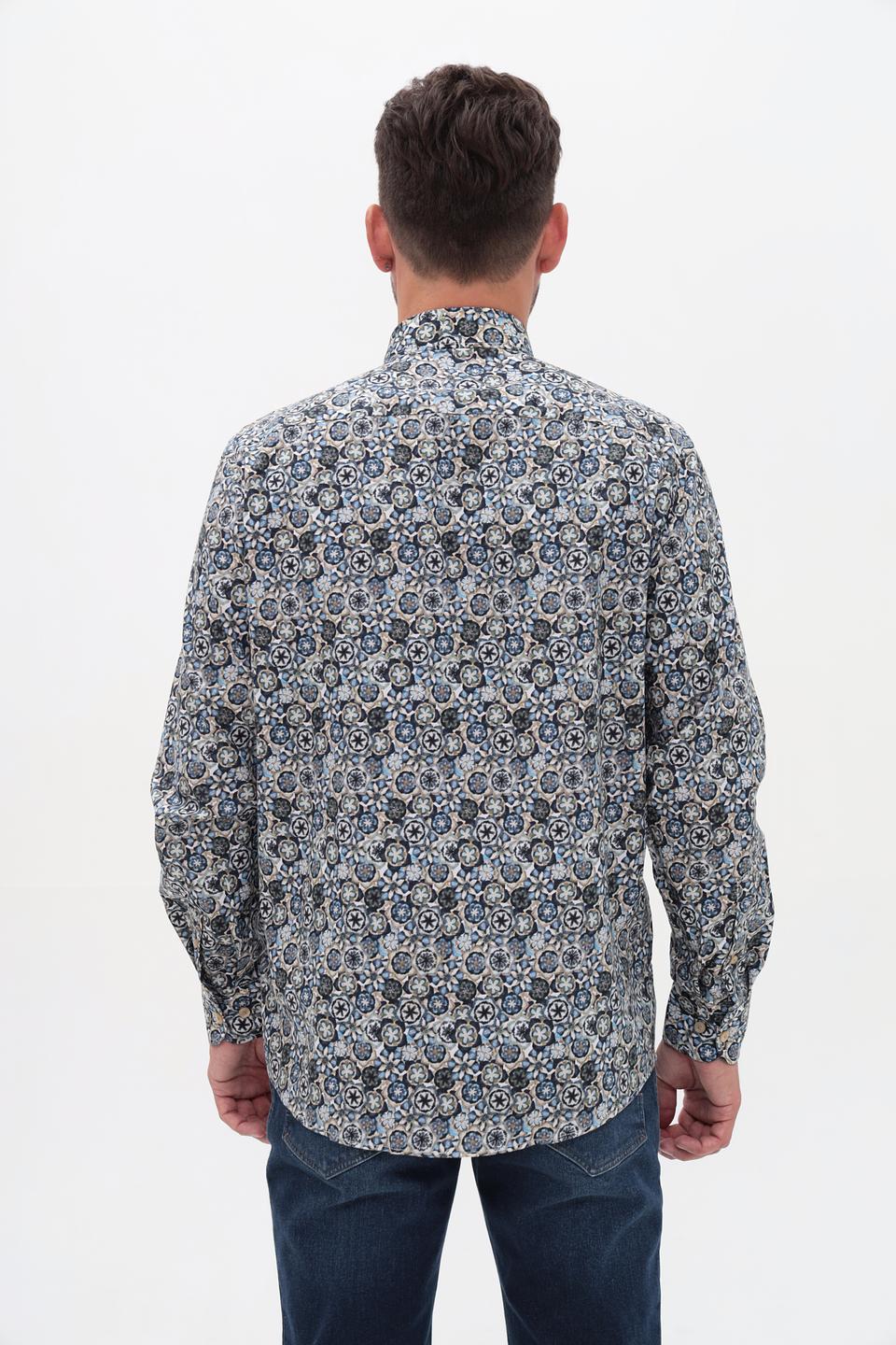 Рубашка Casa Moda с принтом