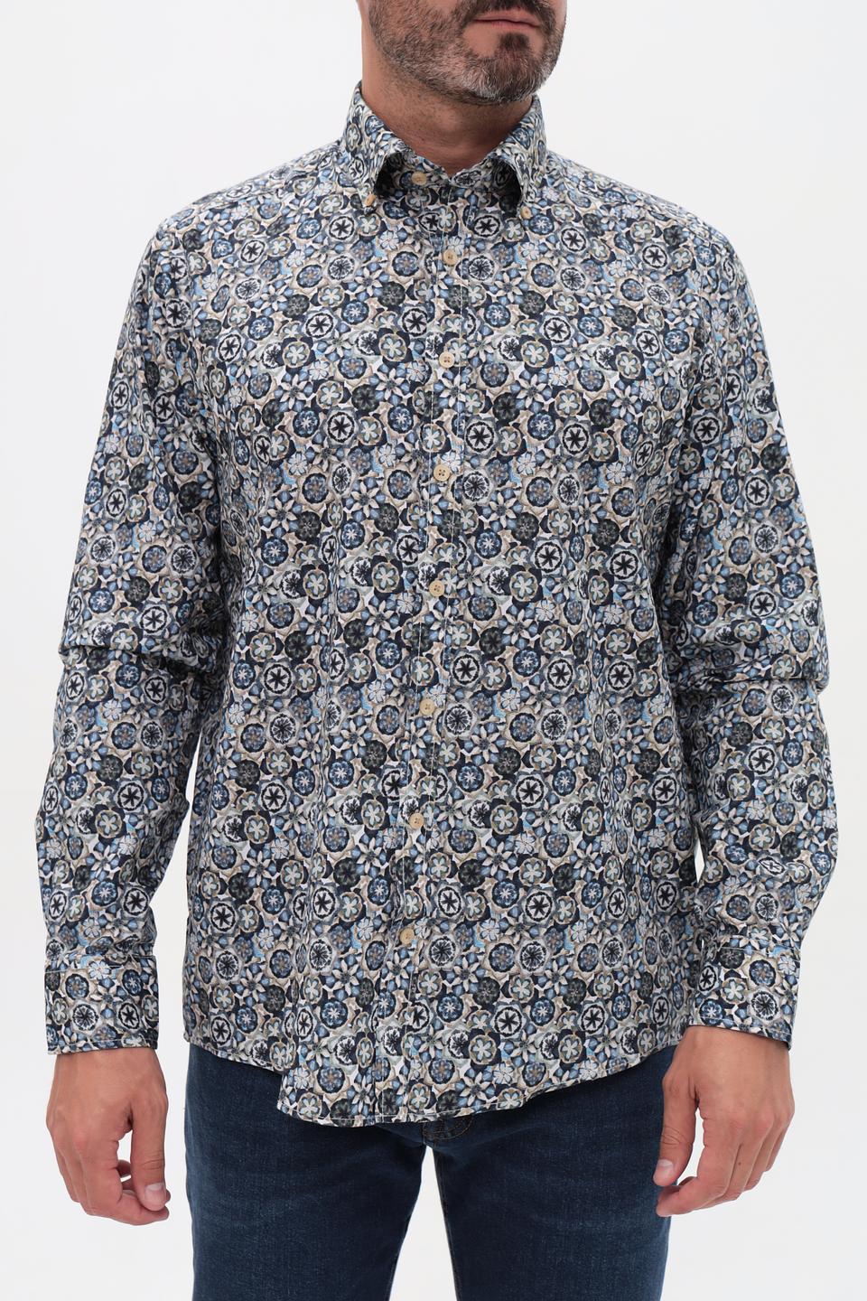 Рубашка Casa Moda с принтом
