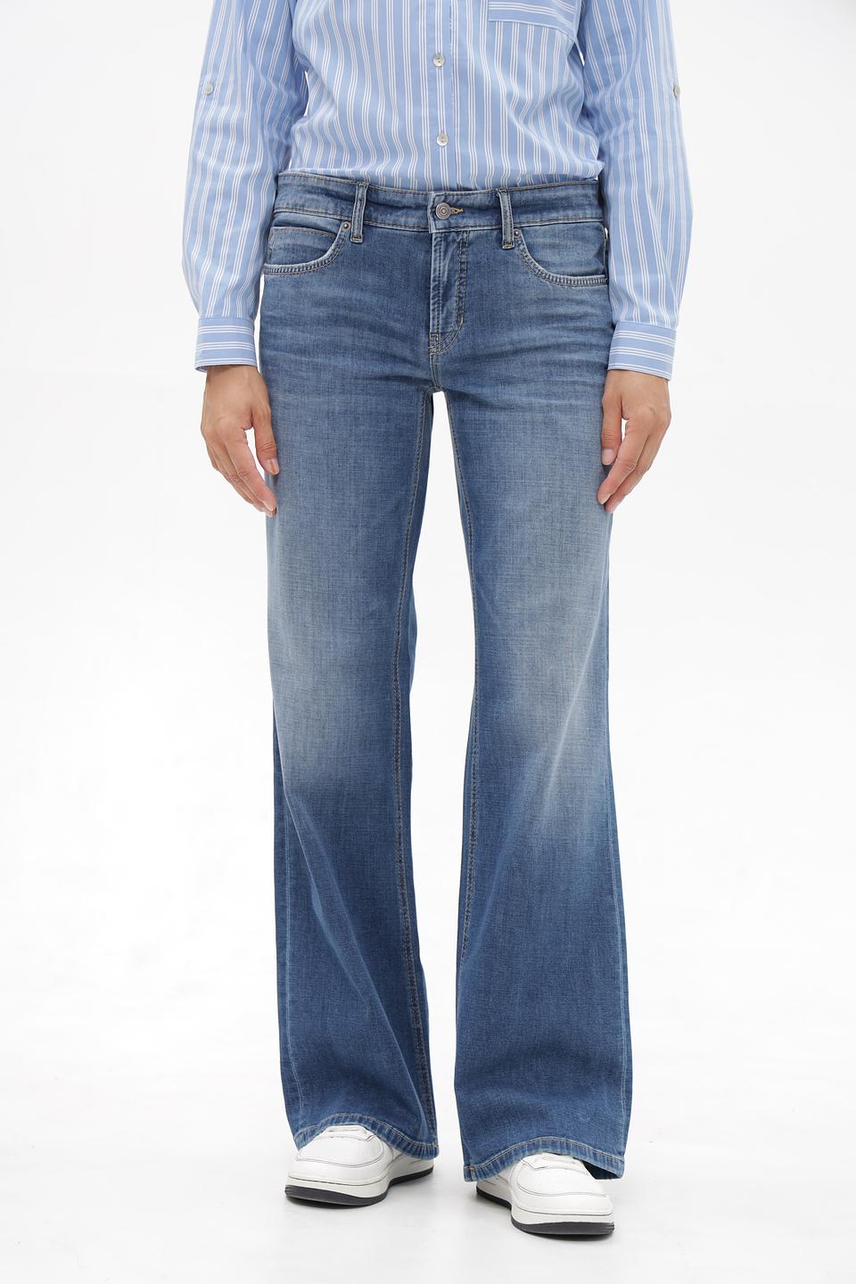 Джинсы клеш Cambio голубые