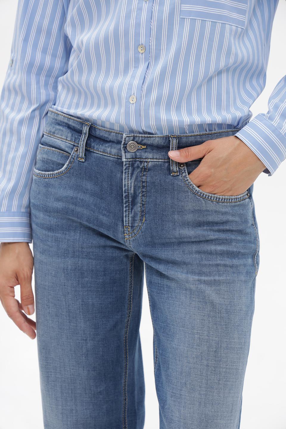 Джинсы клеш Cambio голубые