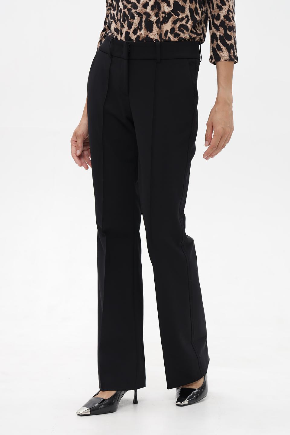 Брюки Cambio клёш чёрные