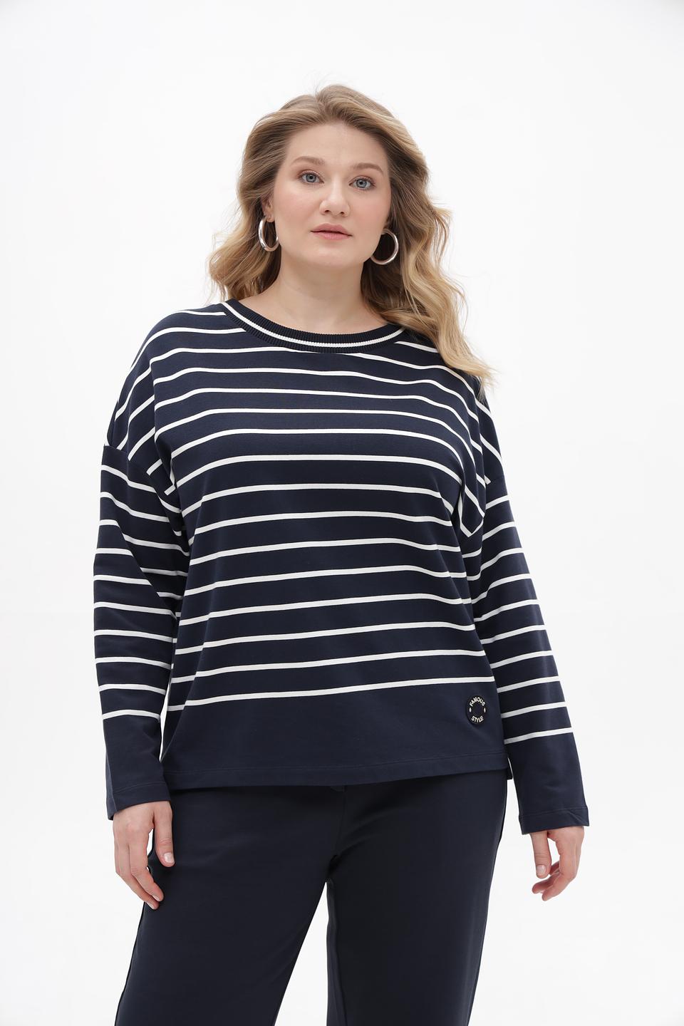 Футболка Margittes в полоску