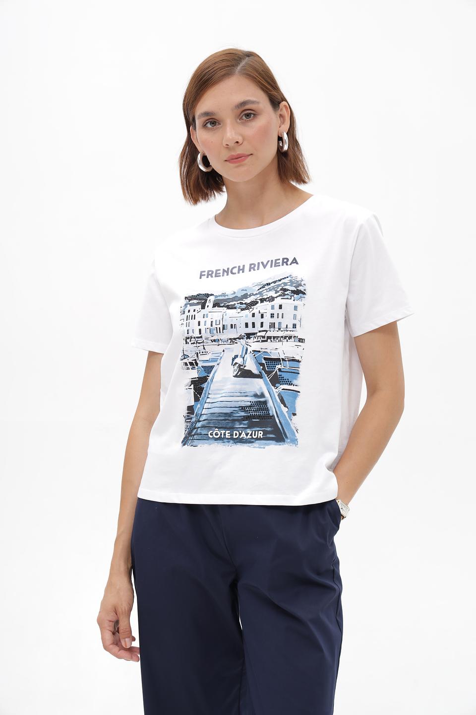 Футболка Monari French Riviera