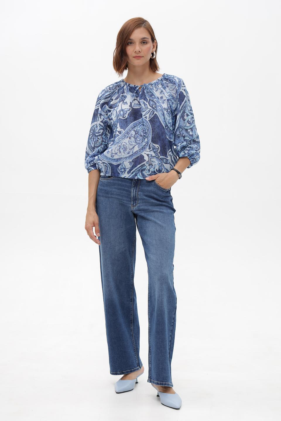 Блуза Monari с принтом пейсли