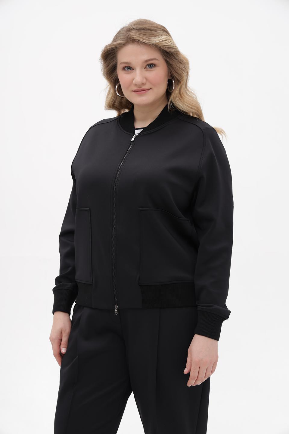 Бомбер Margittes черный