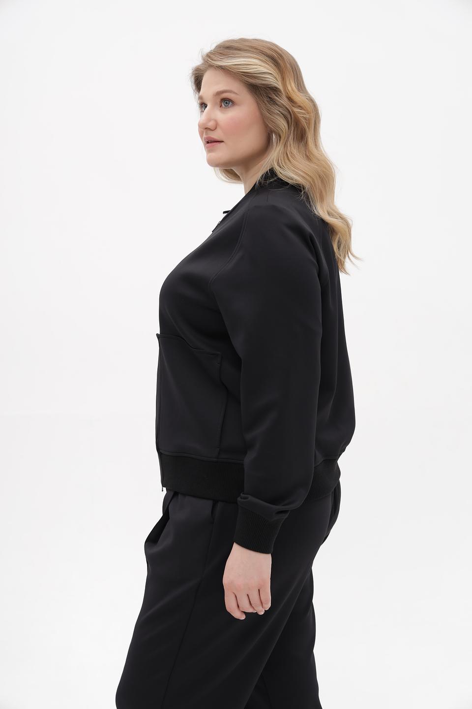 Бомбер Margittes черный