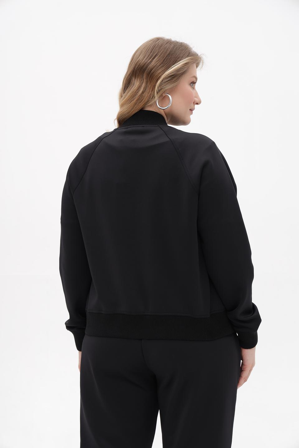 Бомбер Margittes черный