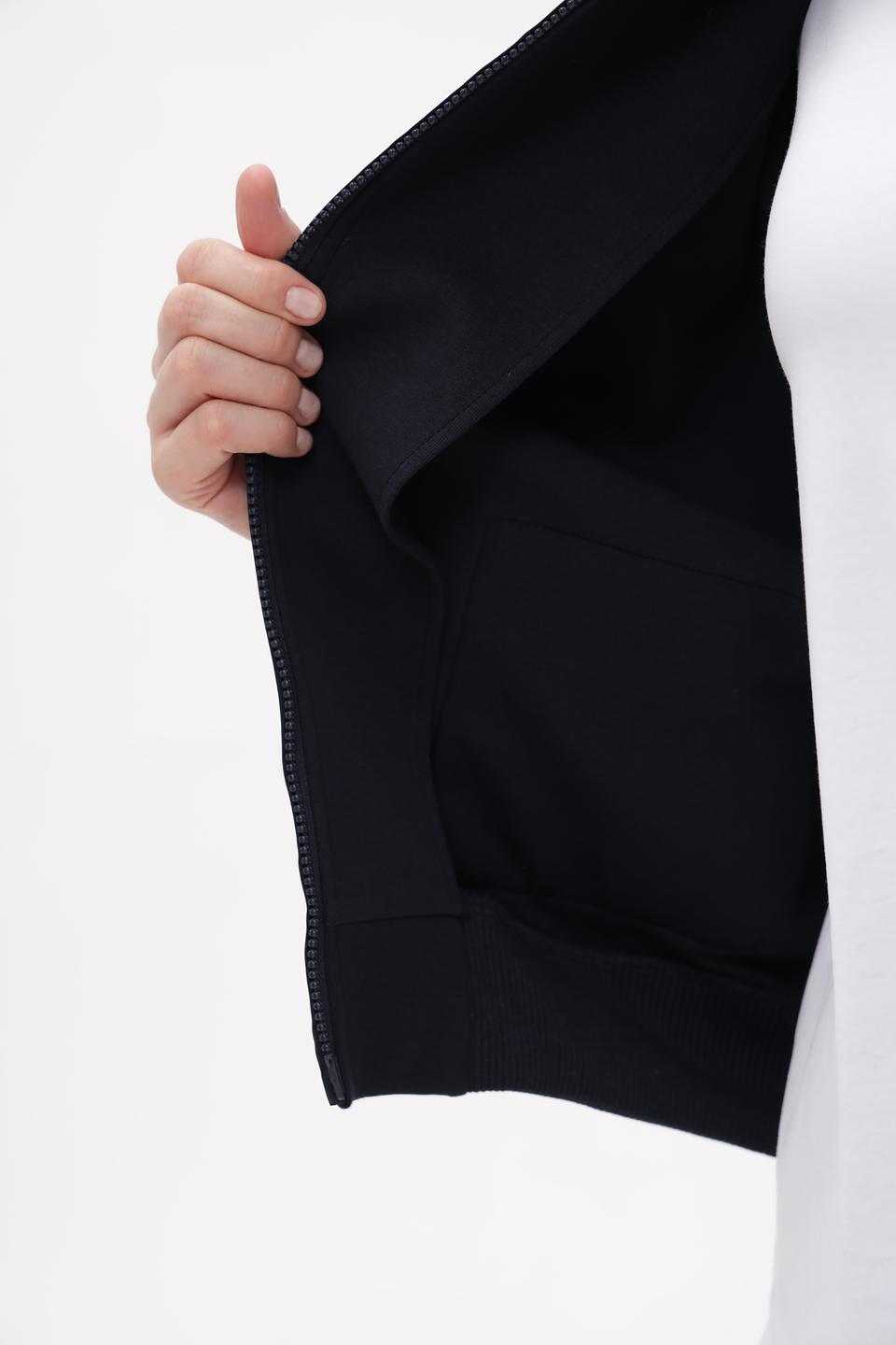 Куртка-бомбер Margittes темно-синяя