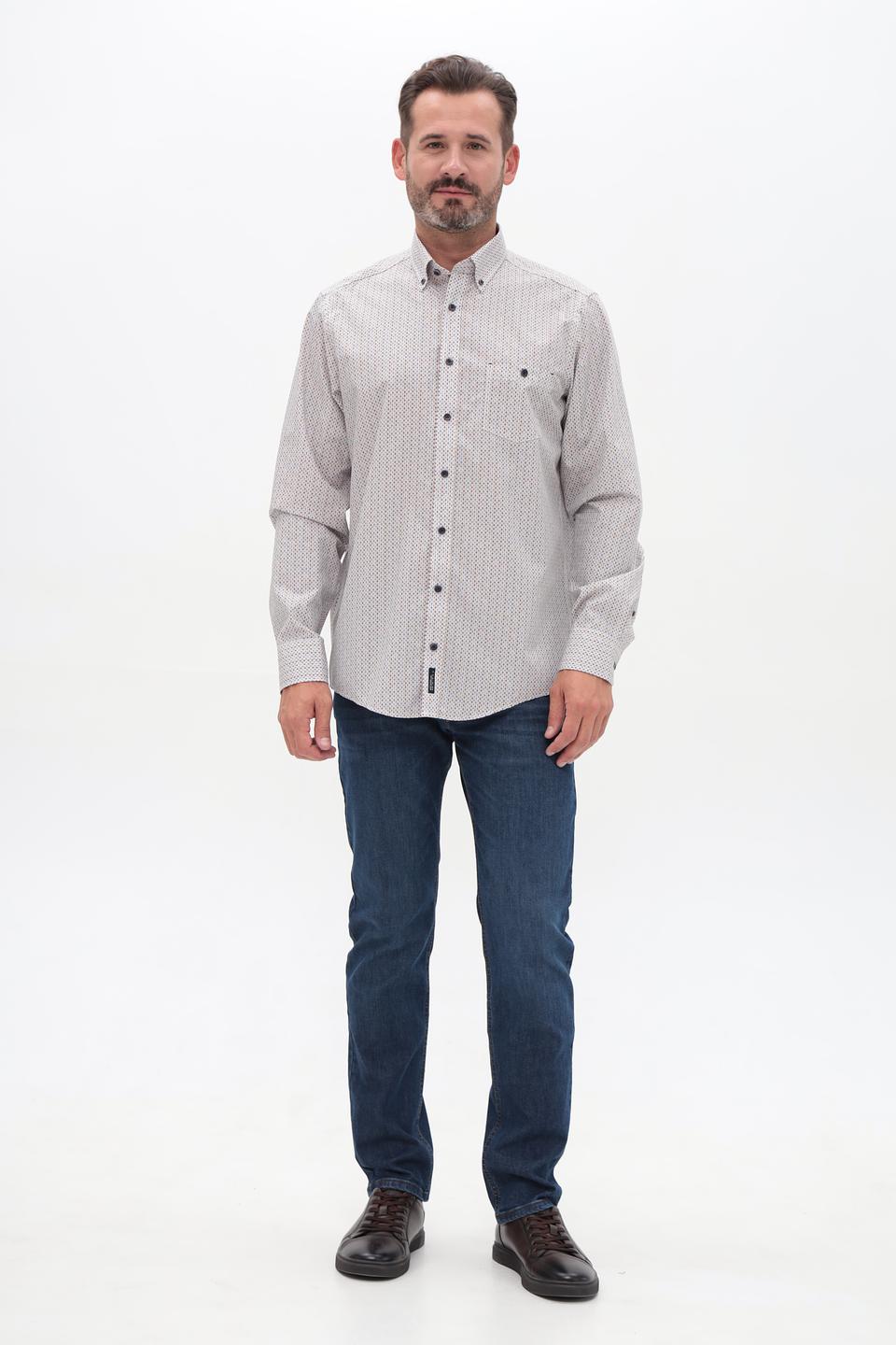 Рубашка Casa Moda с принтом