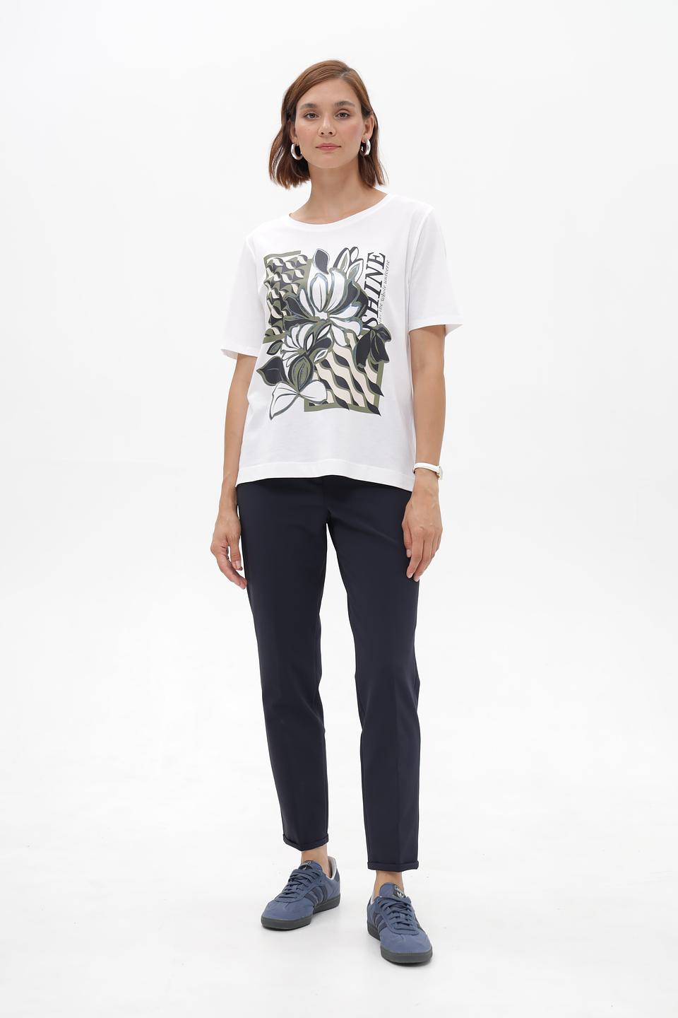 Футболка Betty Barclay с цветочным принтом