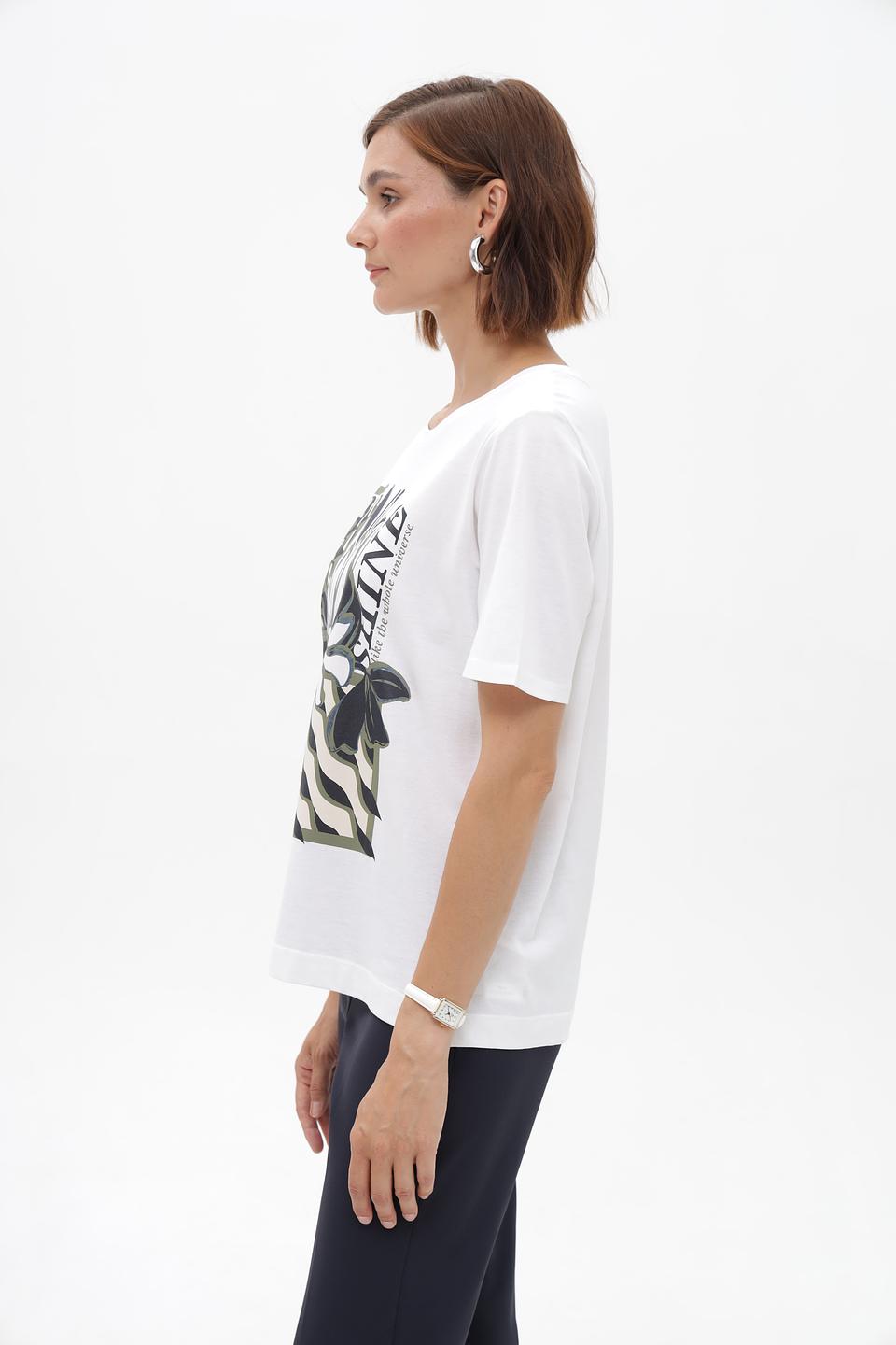 Футболка Betty Barclay с цветочным принтом