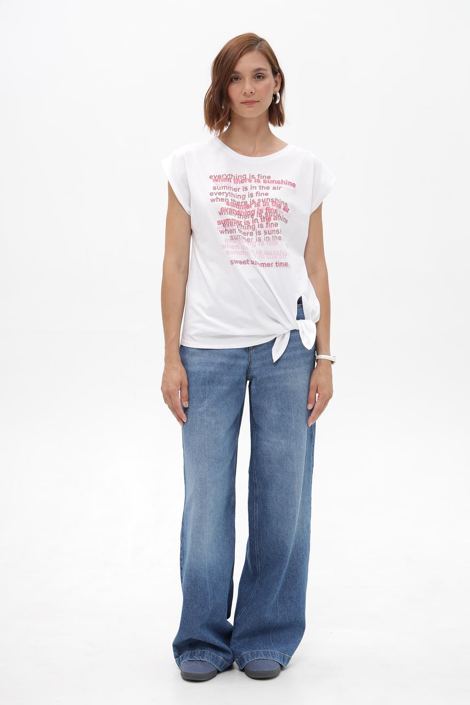 Футболка Monari с принтом