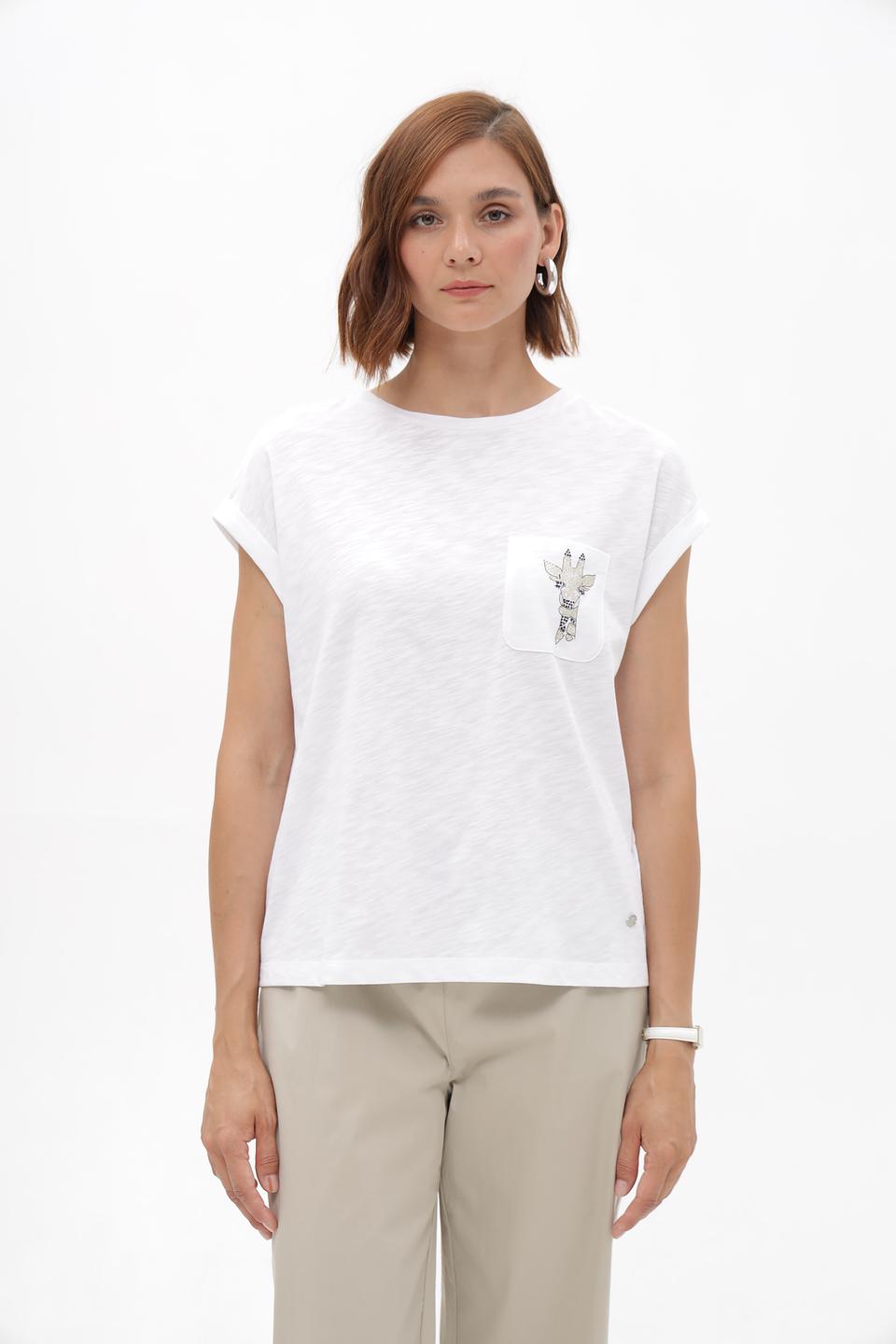 Футболка Monari с жирафом