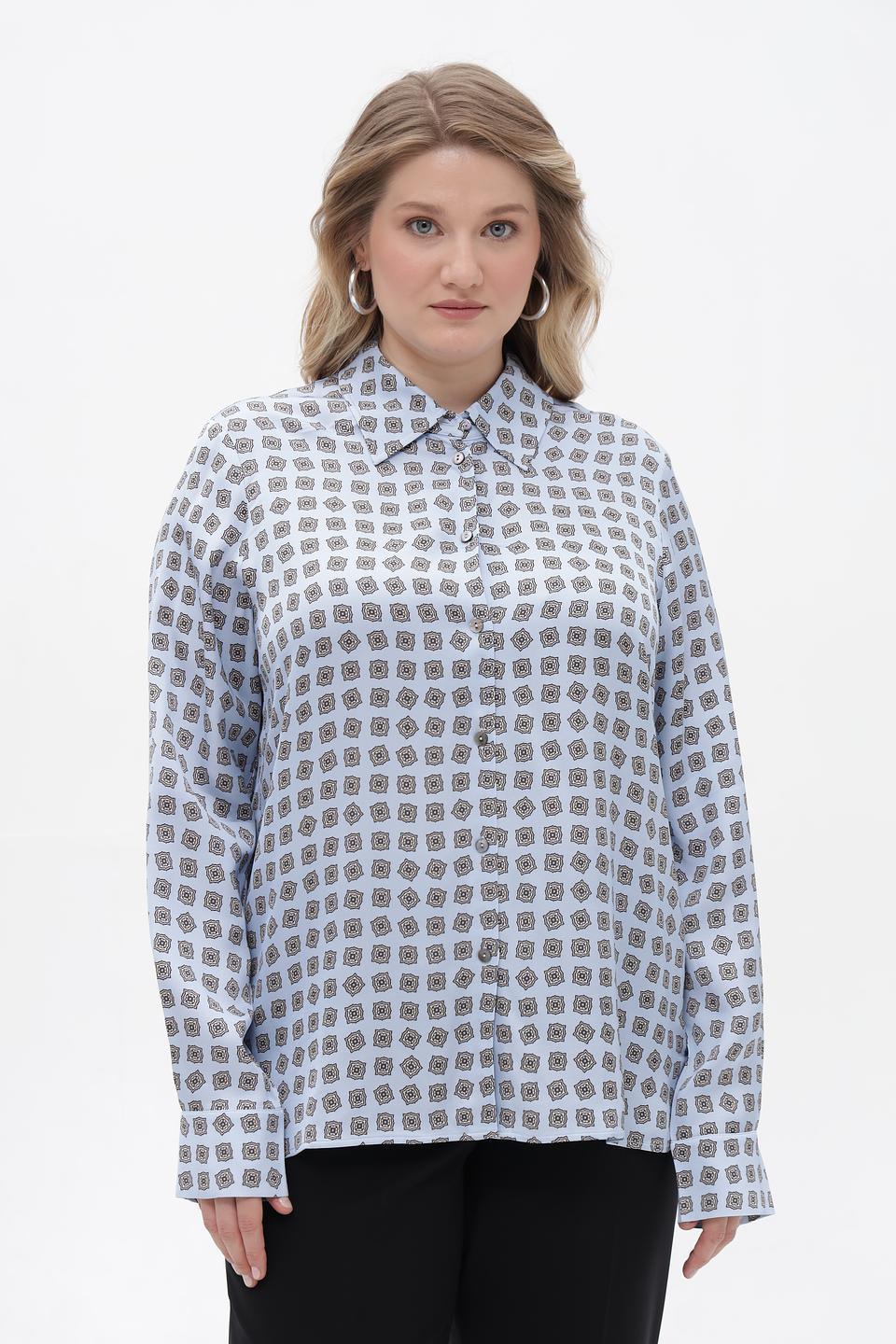 Блузка Margittes с принтом