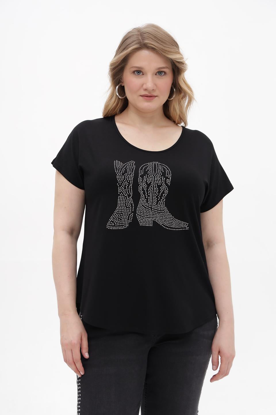 Футболка Doris Streich с ковбойскими сапогами