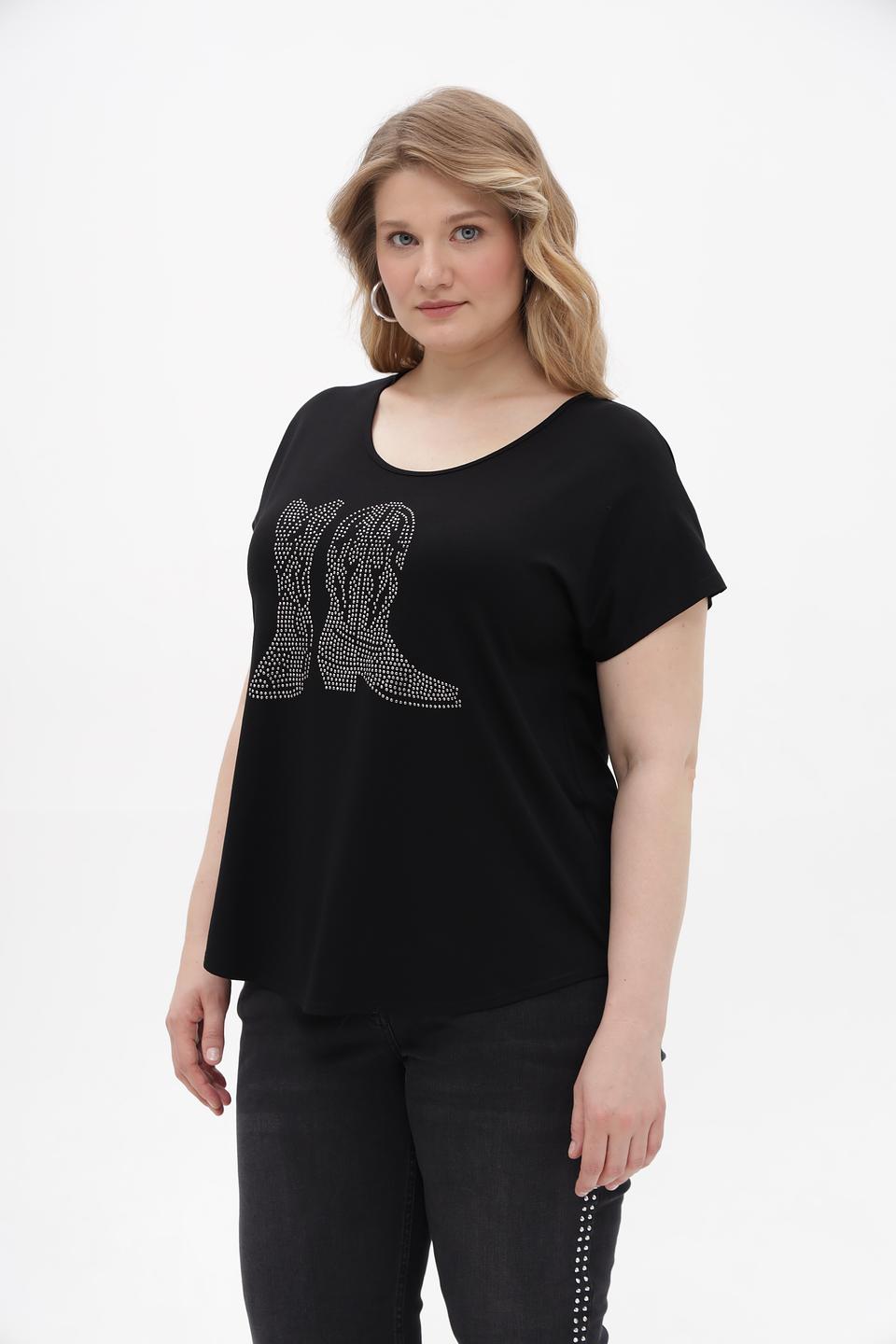 Футболка Doris Streich с ковбойскими сапогами