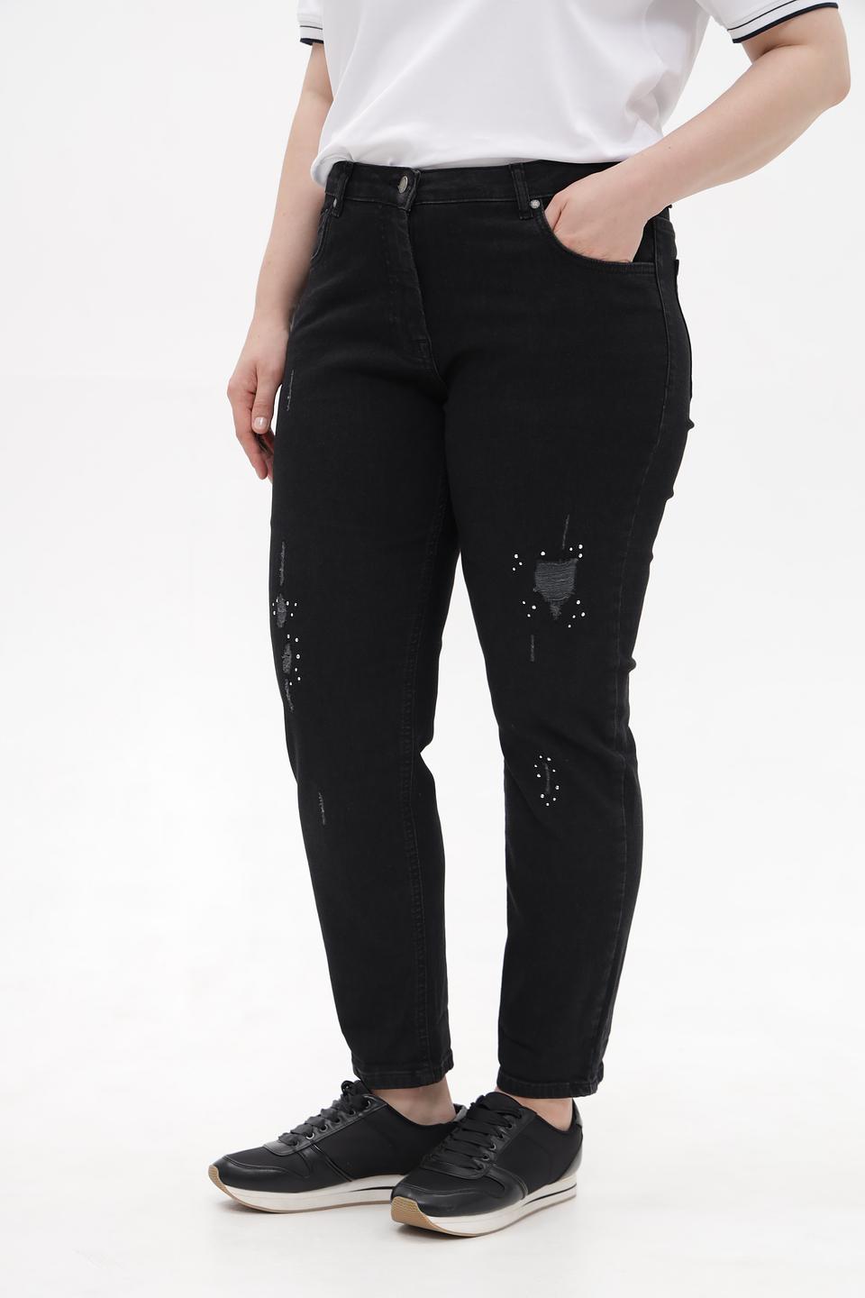 Джинсы Doris Streich с рваностями